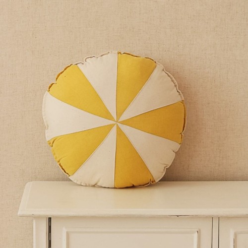 PATCHWORK KISSEN HONIG ZIRKUS