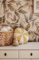 PATCHWORK KISSEN HONIG ZIRKUS