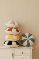 PATCHWORK KISSEN BLAU ZIRKUS