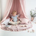 LEINEN BALDACHIN PUDERROSA