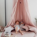 LEINEN BALDACHIN PUDERROSA