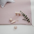 LEINEN SPIELMATTE PUDERROSA