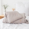 LEINEN BABYBETTWÄSCHE 100X135 CM BEIGE