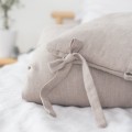 LEINEN BABYBETTWÄSCHE 100X135 CM BEIGE