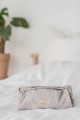 LEINEN WICKELAUFLAGEBEZUG BEIGE