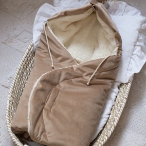 BABYLY - BABY AUTOSITZDECKE BEIGE