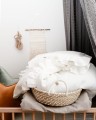 Babybettwäsche mit Rüschen für Säuglinge