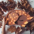 Holzlampe Reh