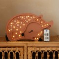 Holzlampe Reh