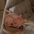 Holzlampe Reh