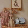 LAMPE KATZE GRAU