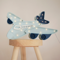 LAMPE Flugzeug BLAU