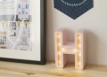Lampe Buchstabe