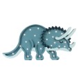 LAMPE DINO TRICERATOPS JURRASIC MARINEBLAU