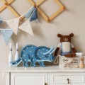 LAMPE DINO TRICERATOPS JURRASIC MARINEBLAU