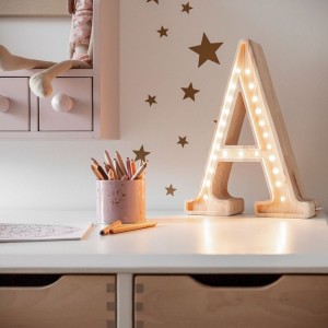 LITTLE LIGHTS - LAMPE BUCHSTABE A-Z