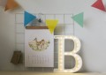 Lampe Buchstabe