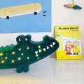LAMPE KROKODIL MILITÄRGRÜN