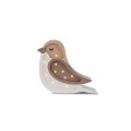 MINI LAMPE VOGEL Kaffee-Beige