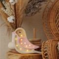 MINI LAMPE VOGEL Erdbeercreme