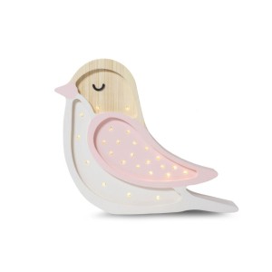 LITTLE LIGHTS - LAMPE VOGEL ERDBEERCREME 