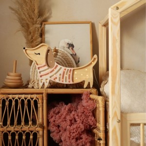 LITTLE LIGHTS - LAMPE HUND ERDBEERCREME