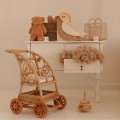 LAMPE VOGEL KAFFEE HOLZ