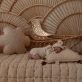 LAMPE VOGEL KAFFEE HOLZ