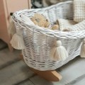 Weidenwiege für Puppen