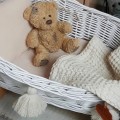 Weidenwiege für Puppen