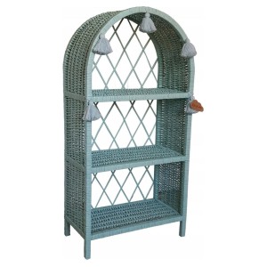 LITTLE DREAMS - Weidenschrank OFFEN Mintgrün