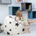 KINDER POUF MIT SCHWARZ STERNE