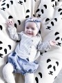 KINDER POUF MIT PANDAS