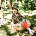 KINDER RUND POUF OUTDOOR