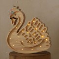 LAMPE SCHWAN HOLZ
