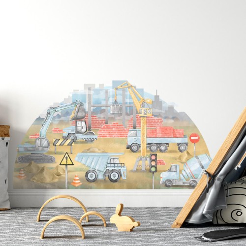 WANDAUFKLABER BAUSTELLE