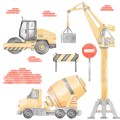 Wandsticker Baustelle