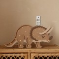 LAMPE DINO TRICERATOPS JURRASIC MARINEBLAU