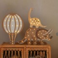 LAMPE DINO TRICERATOPS JURRASIC MARINEBLAU