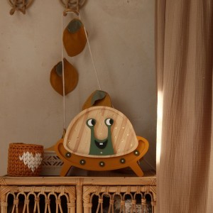 LITTLE LIGHTS - LAMPE UFO SENFGELB