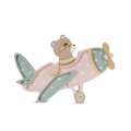 Nachtlampe Flugzeug mit Bär