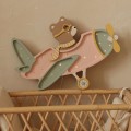 Nachtlampe Flugzeug mit Bär