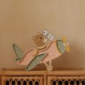 Nachtlampe Flugzeug mit Bär