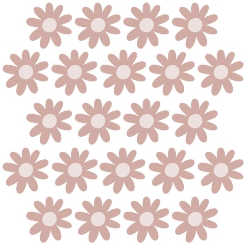 Wandtattoo Gänseblümchen