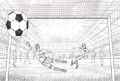 TAPETE FUSSBALL-COMIC