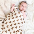 MUSSELIN BABYSCHLAFSACK TEDDYBÄREN