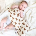 MUSSELIN BABYSCHLAFSACK TEDDYBÄREN