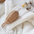MUSSELIN BABYBETTWÄSCHE FÜR SÄUGLINGE 70x100 CM MILCHWEISS