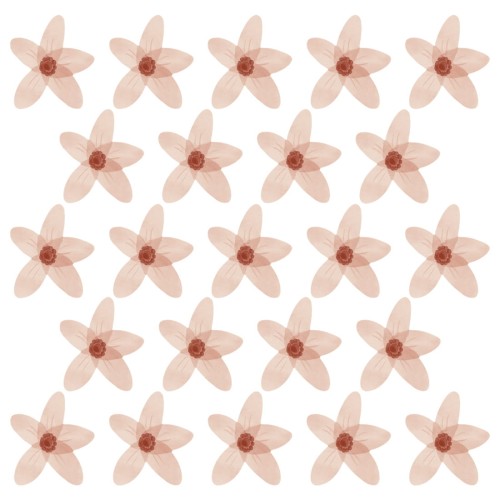 WANDTATTOOS BOHO VERGISSMEINNICHT