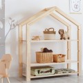 Kinderbücherregal Hütte